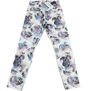 L.A.M Maya Peony High Waist Ankle Biter Leggings (Pick A SZ)